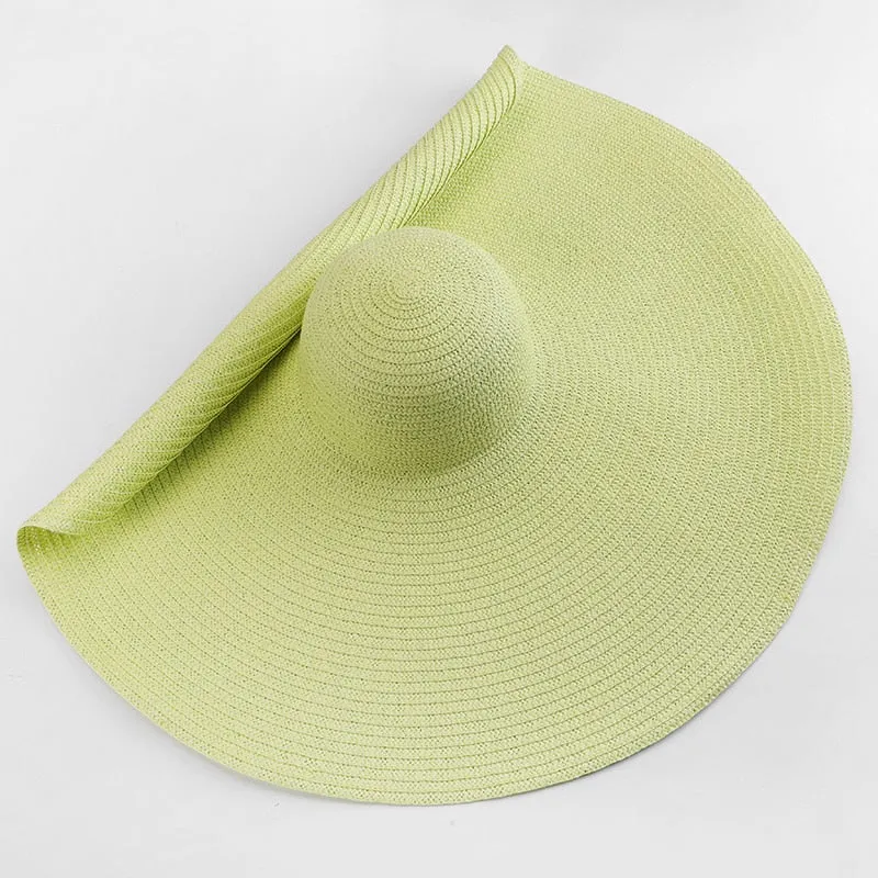 TEEK - 27.5in Oversized Wide Brim Sun Hat