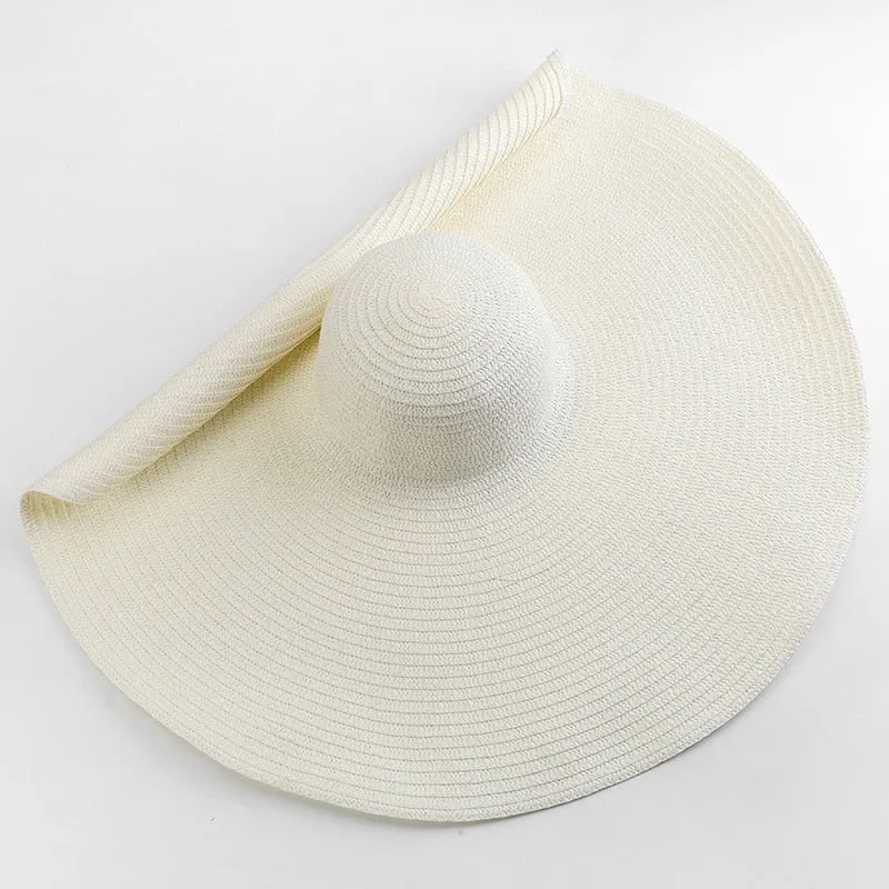 TEEK - 27.5in Oversized Wide Brim Sun Hat