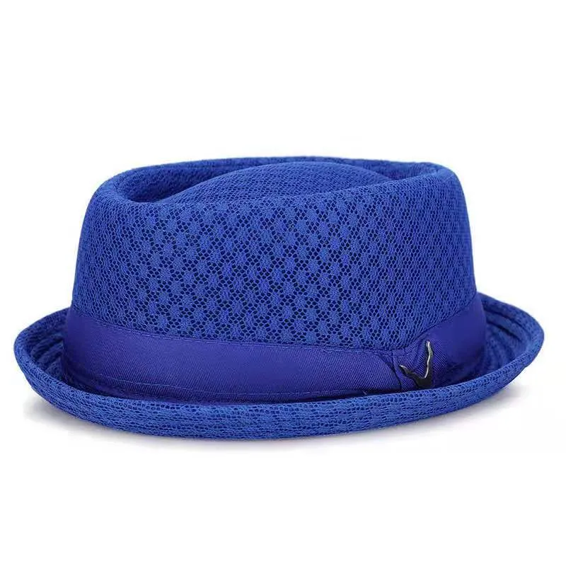 TEEK - England Jazz Mesh Straw Retro Hat | Various Colors