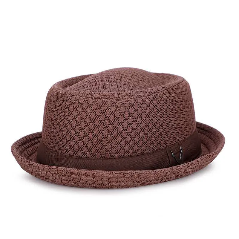 TEEK - England Jazz Mesh Straw Retro Hat | Various Colors