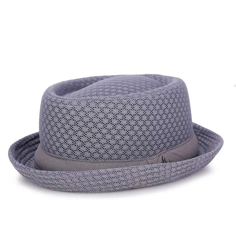 TEEK - England Jazz Mesh Straw Retro Hat | Various Colors