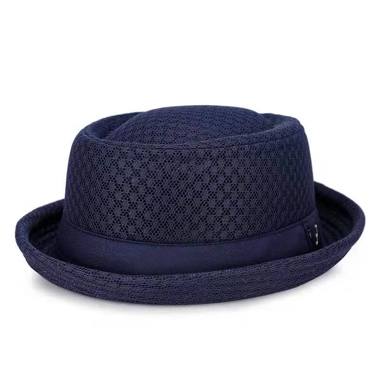 TEEK - England Jazz Mesh Straw Retro Hat | Various Colors