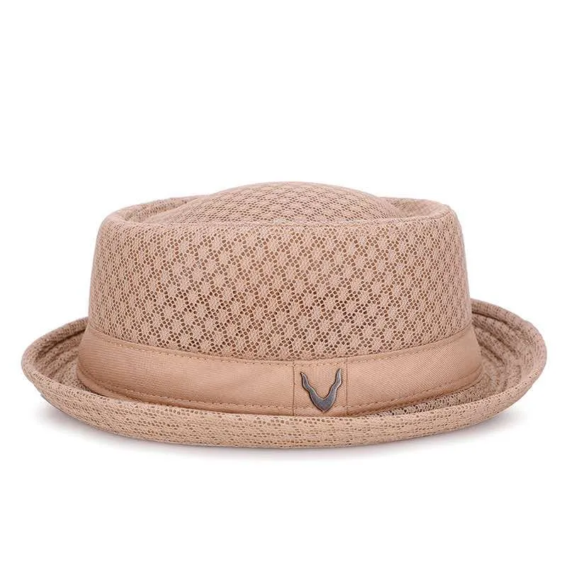 TEEK - England Jazz Mesh Straw Retro Hat | Various Colors