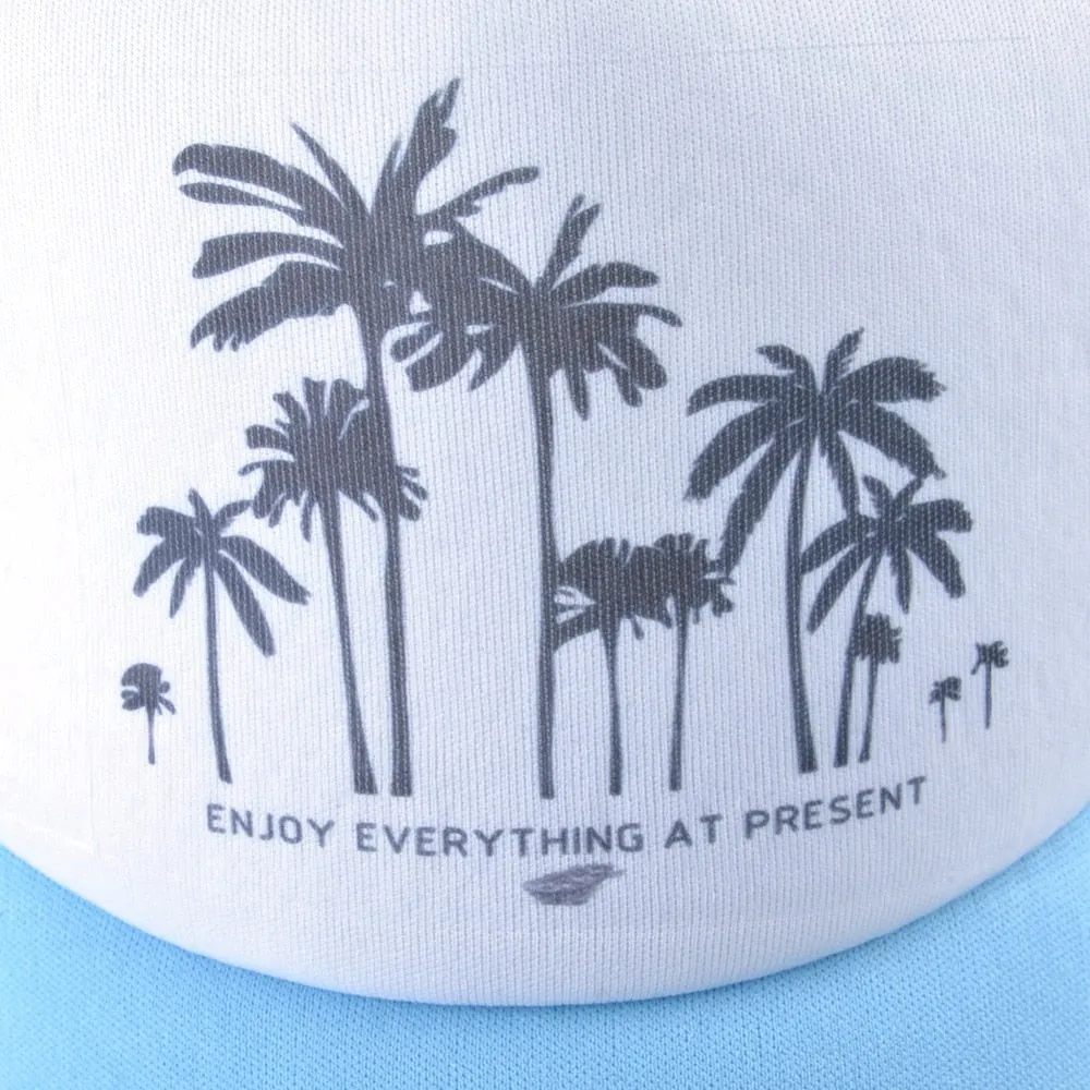 TEEK - Enjoy Everything Snapback Mesh Baseball Cap