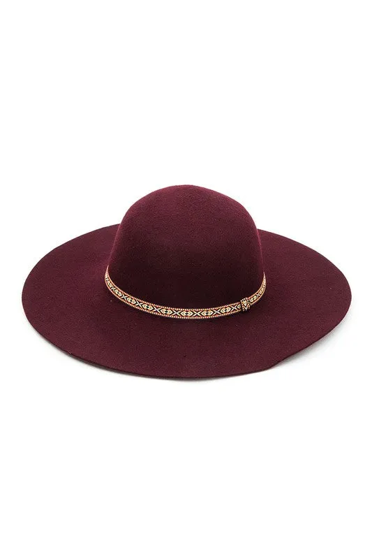 TEEK - Wool Felt Fashion Floppy Hat