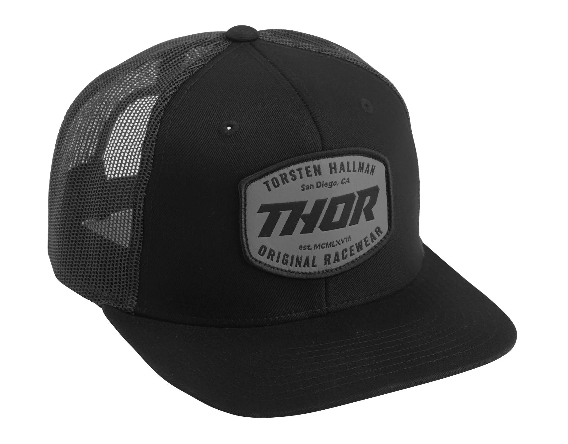 Thor Hat Caliber Black Grey