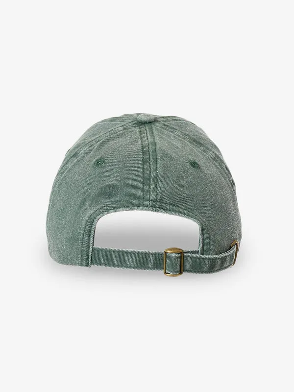 THRILLS Hard Knocks 6 Panel Cap - ELM GREEN