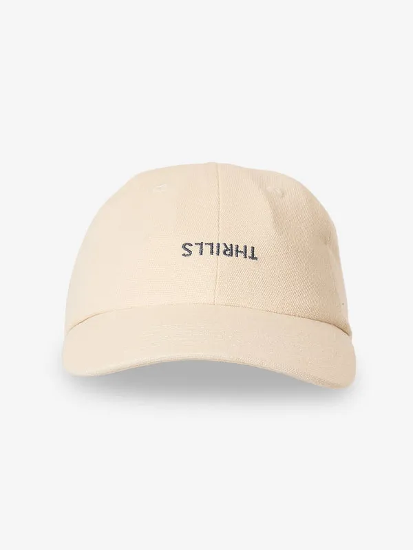 Thrills Minimal Thrills 6 Panel Cap - HERITAGE WHITE