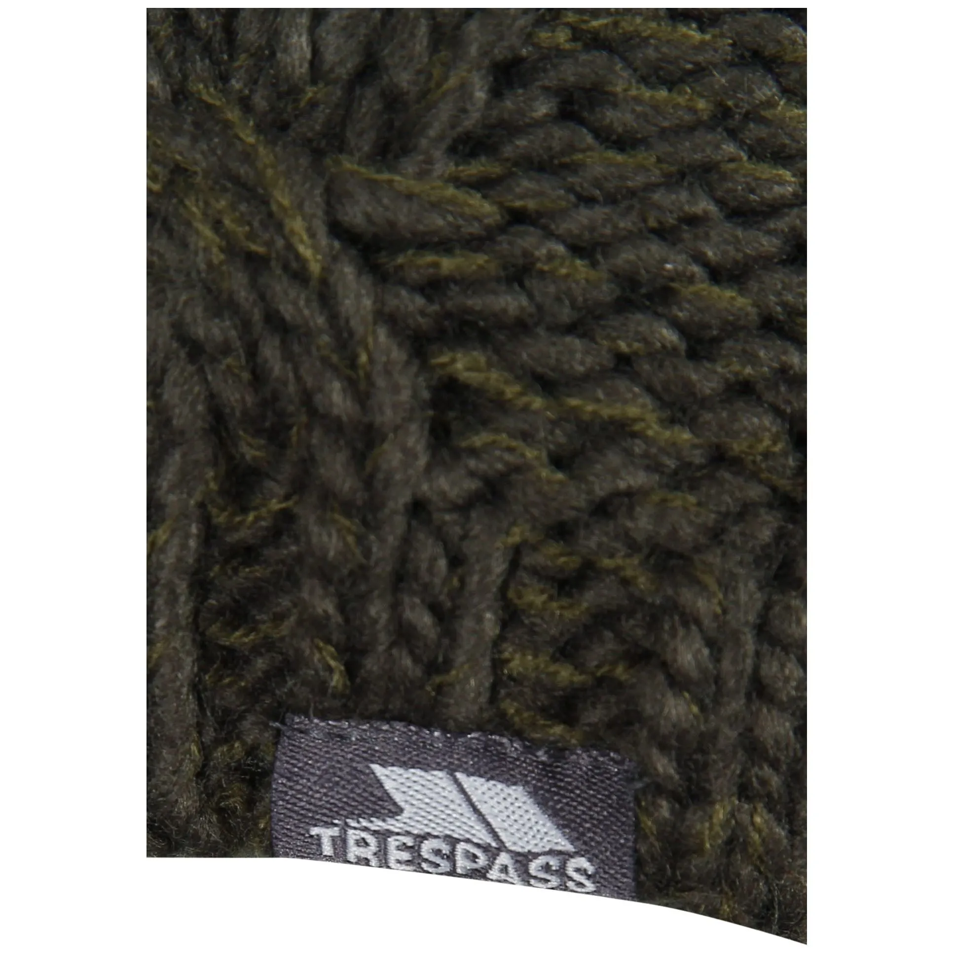 Tomlins Mens Knitted Beanie Hat - Olive