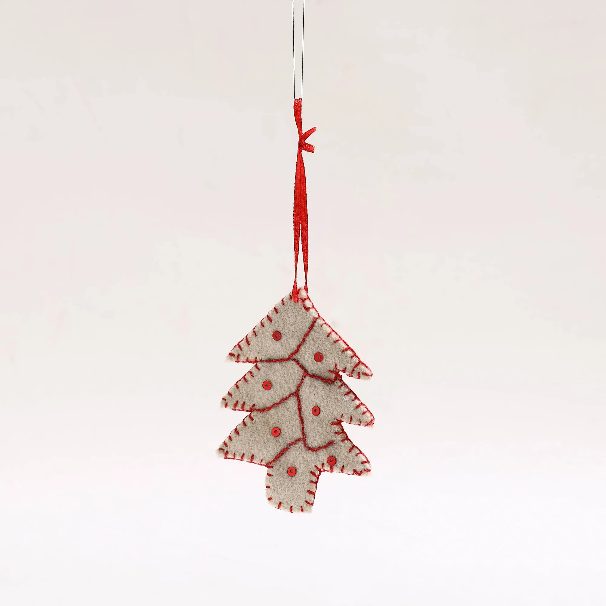 Tree - Handmade Felt Christmas Ornament