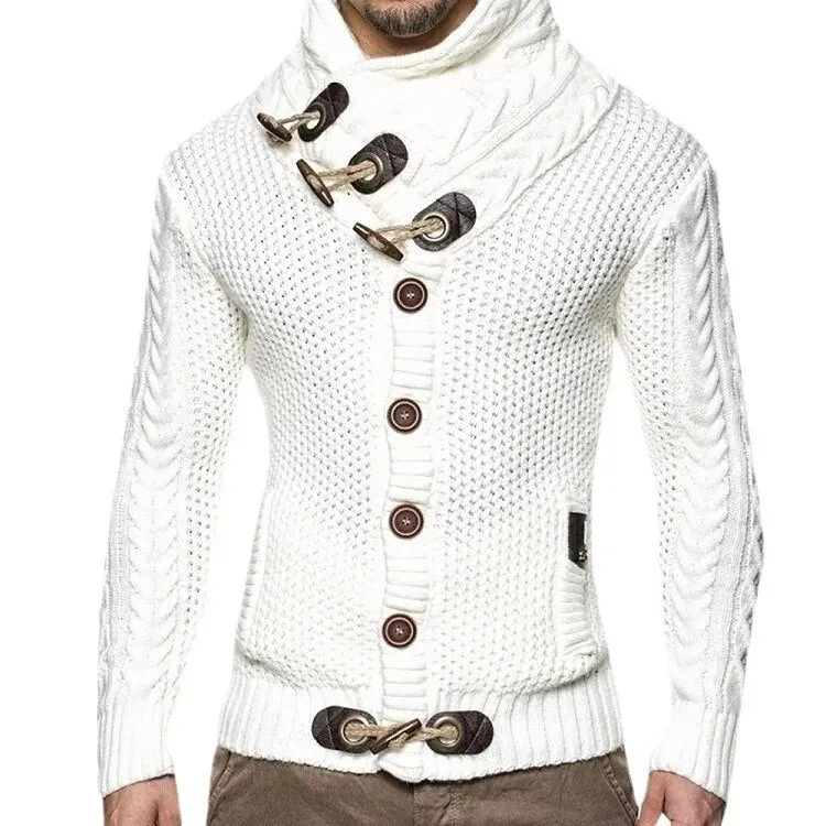 Trendy Mens Knitted Thick Wool Sweater