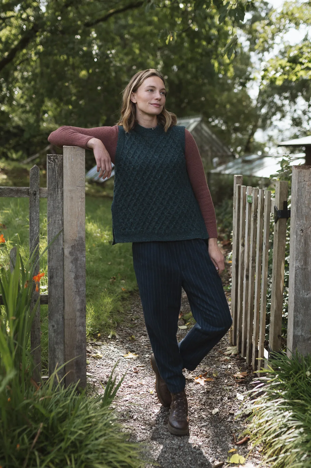 'Tricot de Peau' Fine Merino Base Layer in Heather