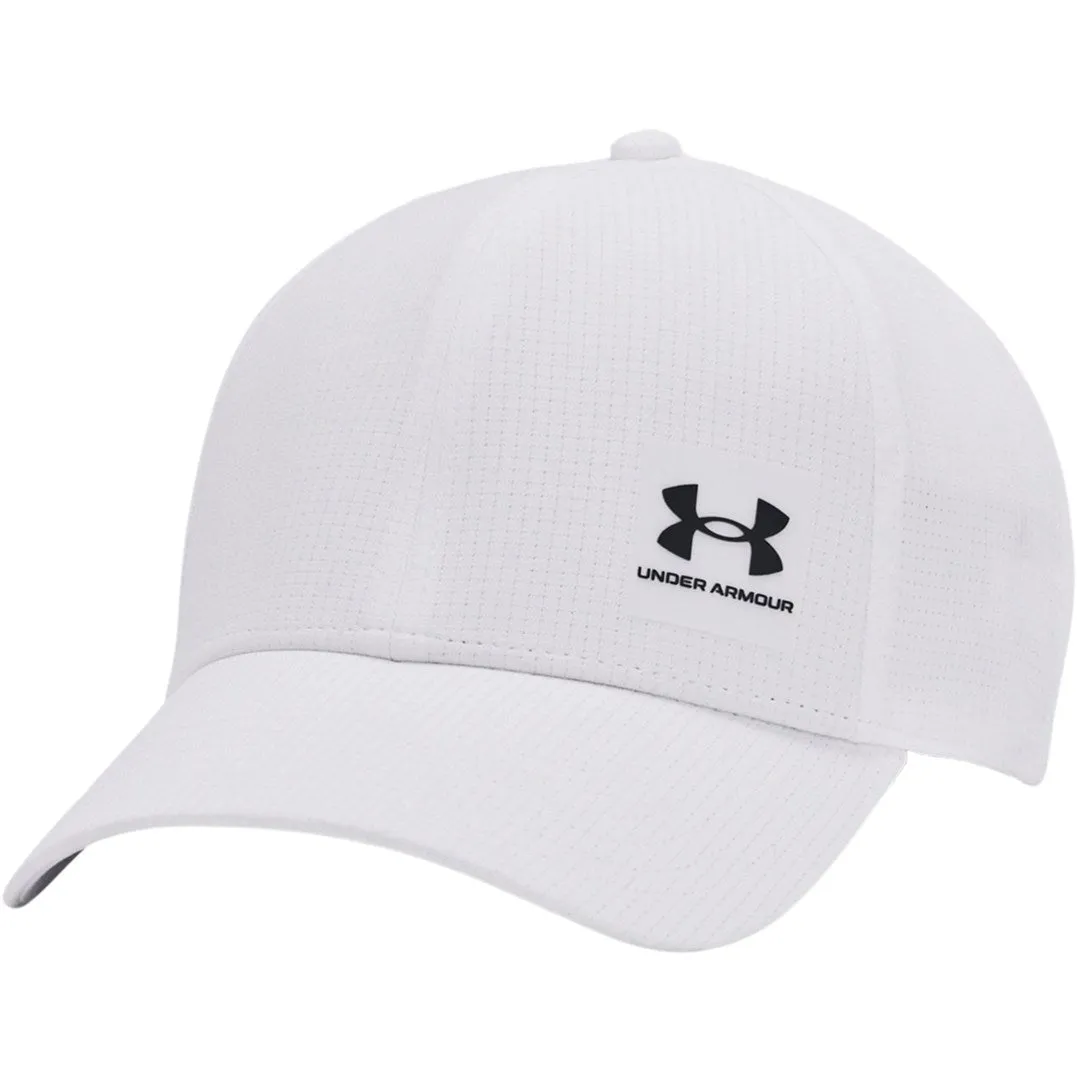 Under Armour Iso-Chill Armourvent Adj Osfm Men's Baseball Cap White 1383440 100