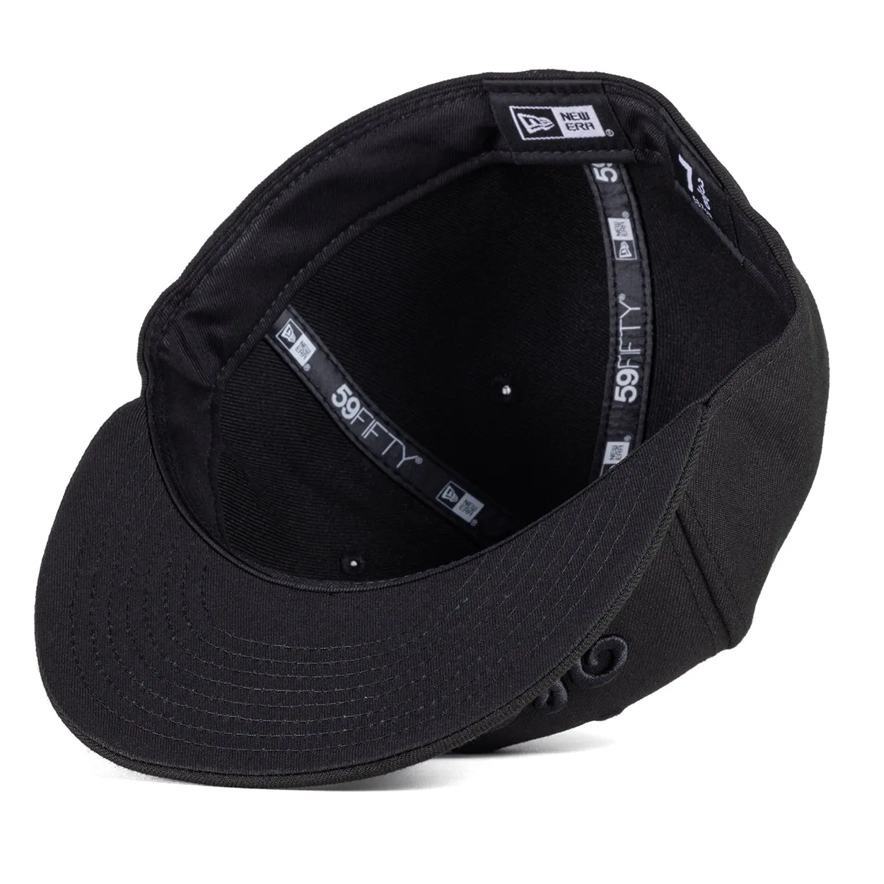 Westside Script All Black New Era Fitted