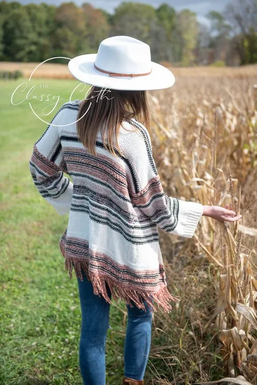 Wide Brim Hat - White