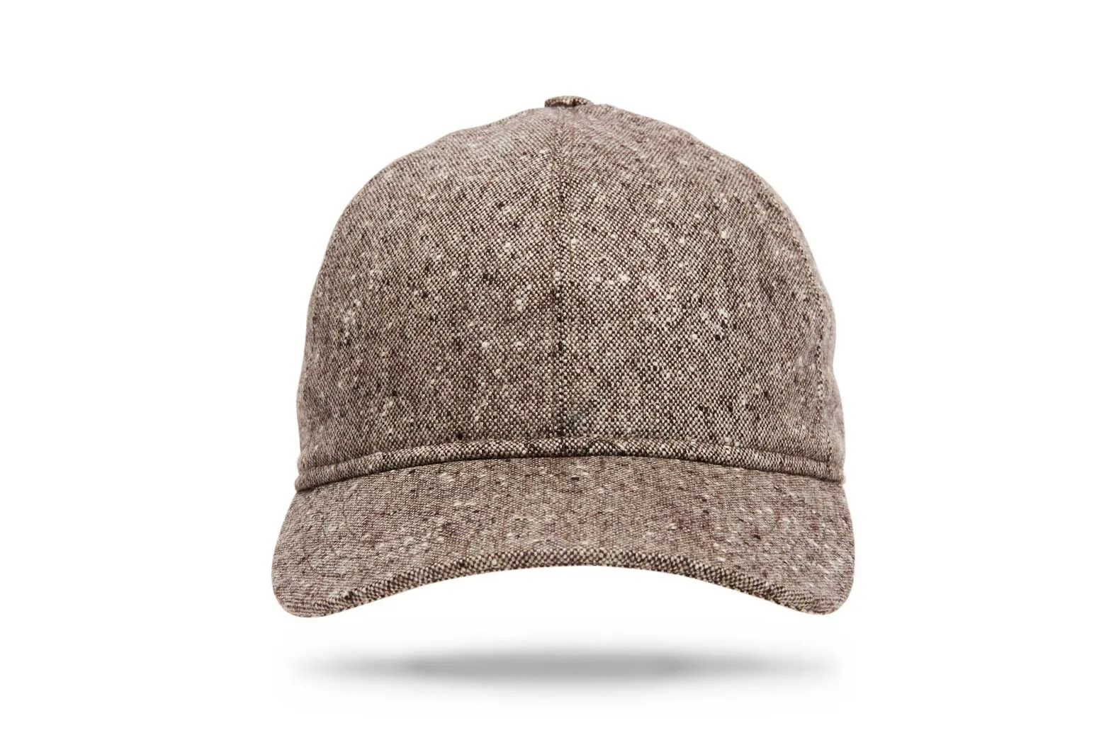 Wool Baseball Cap - Brown Speckle