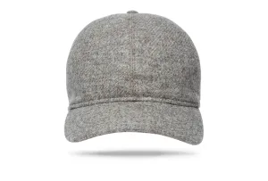 Wool Baseball Cap - Grey