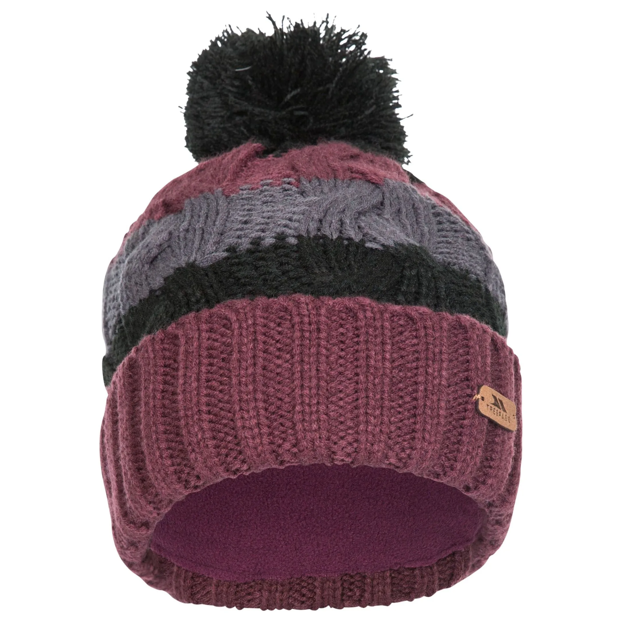 Zoya - Women's Knitted Hat - Black